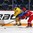 ST. CATHARINES, CANADA - JANUARY 15: Sweden's Matilda Af Bjur #16 moves the puck up ice while Russia's Daria Teryoshkina #14 defends during bronze medal game action at the 2016 IIHF Ice Hockey U18 Women's World Championship. (Photo by Jana Chytilova/HHOF-IIHF Images)

